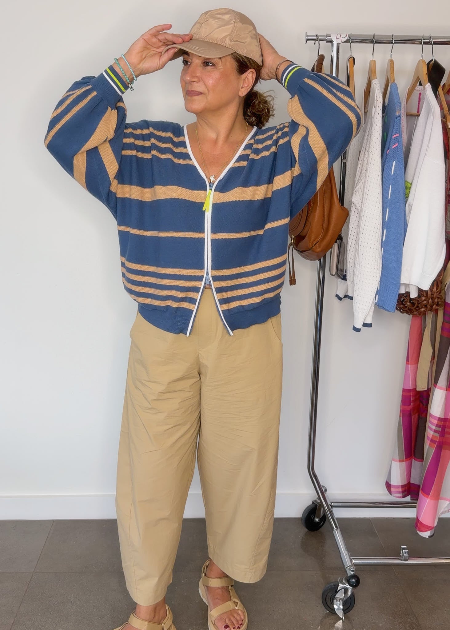 Statement Zip Cardi