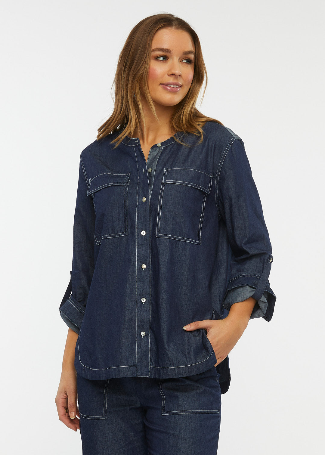 Dark Denim Shirt