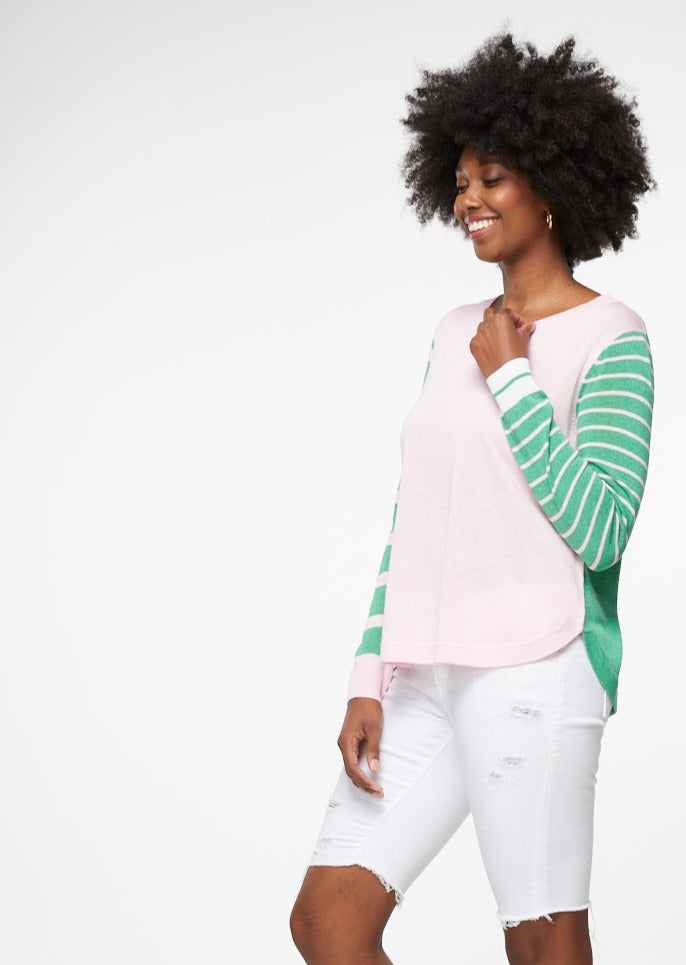 Stripe Sleeve Jumper